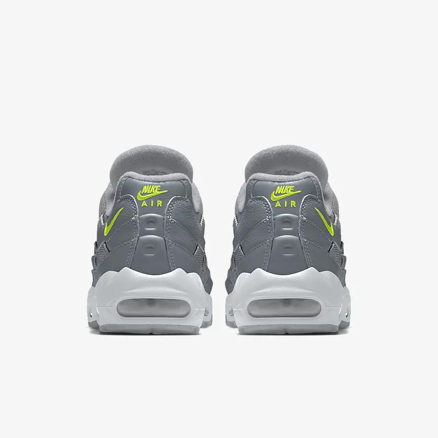 Giày Nike Air Max 95 Unlocked By You Nam Xám